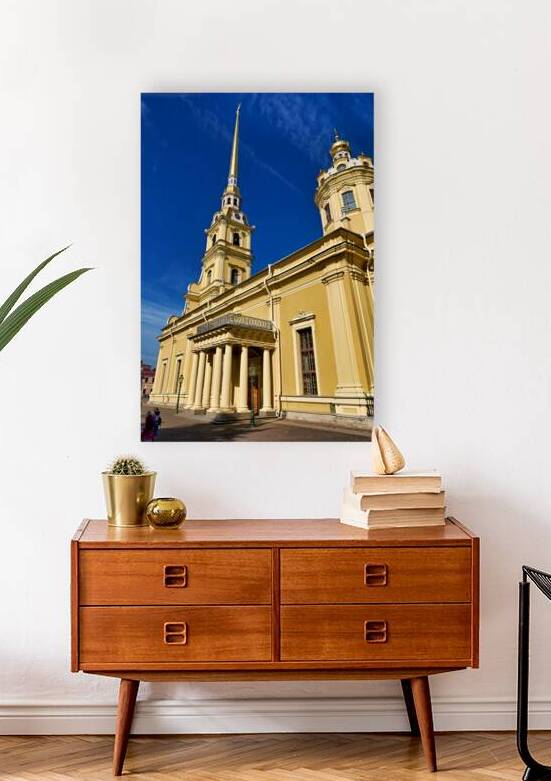 View of peter and paul cathedral at peter and paul fortress by Marco Brivio