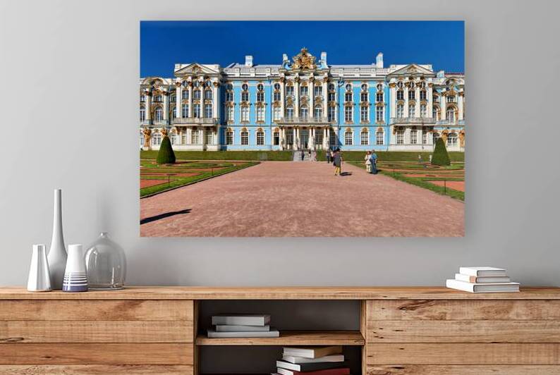 Catherine palace in tsarkoe selo st. petersburg russia by Marco Brivio