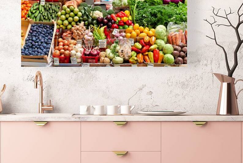 Fresh produce at Kuznechnyy Rynok Market in Saint Petersburg by Marco Brivio