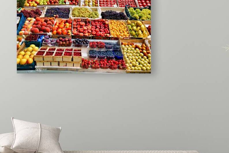 Fruits displayed at Kuznechnyy Rynok Market in Saint Petersburg by Marco Brivio