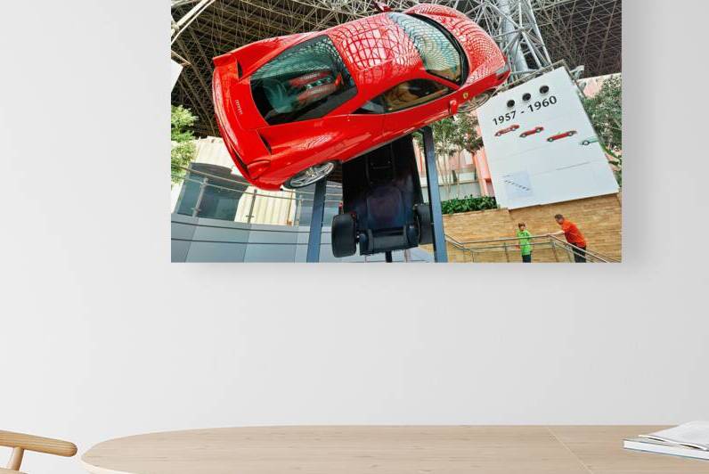 Ferrari World attractions in Abu Dhabi showcase popular cars by Marco Brivio