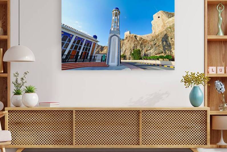 Visit Al Khor mosque in Muscat Oman near the old fort by Marco Brivio