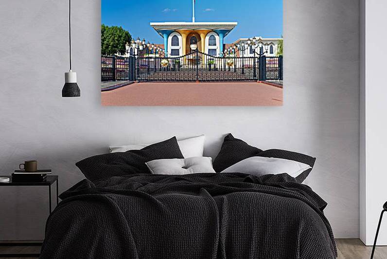 View of Al Alam Palace in Muscat Oman during daytime by Marco Brivio