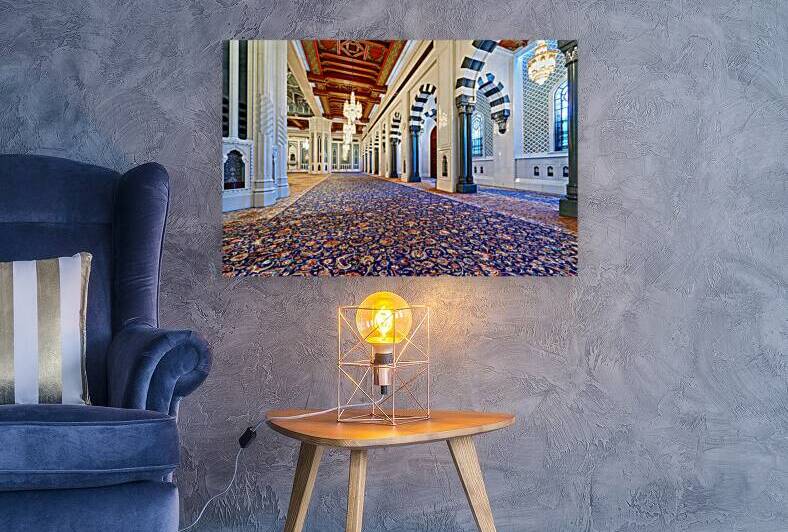 Exploration of Sultan Qaboos Grand Mosque interior in Muscat by Marco Brivio