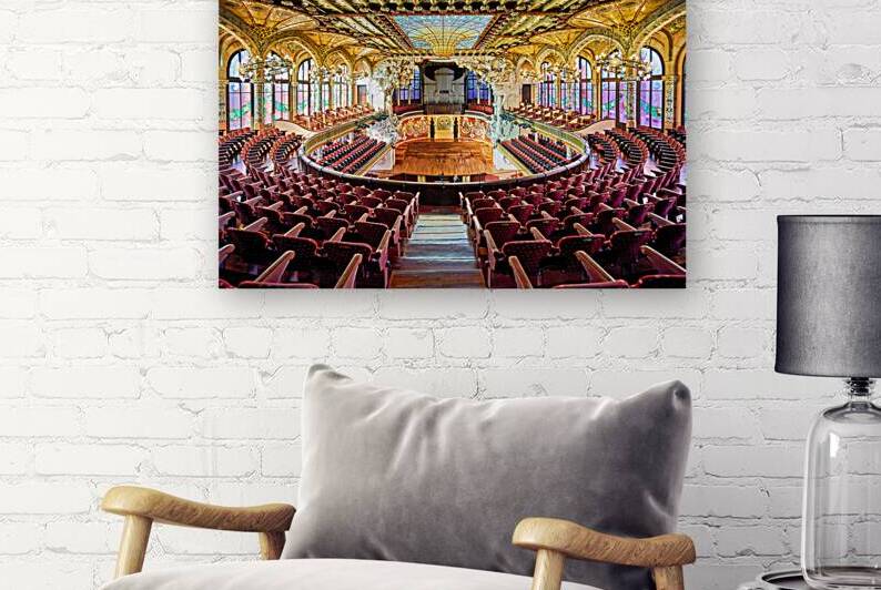 Visit Palau de la Musica Catalana concert hall in Barcelona by Marco Brivio