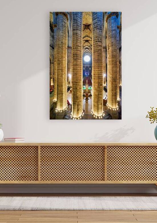 Visit Santa Maria del Mar church in Barcelona Spain by Marco Brivio