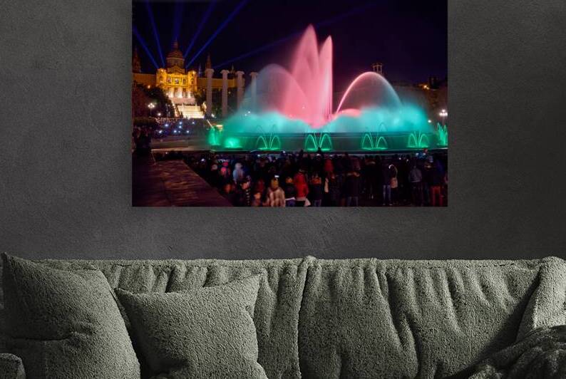 Montjuics Magic Fountain features a light show by Marco Brivio