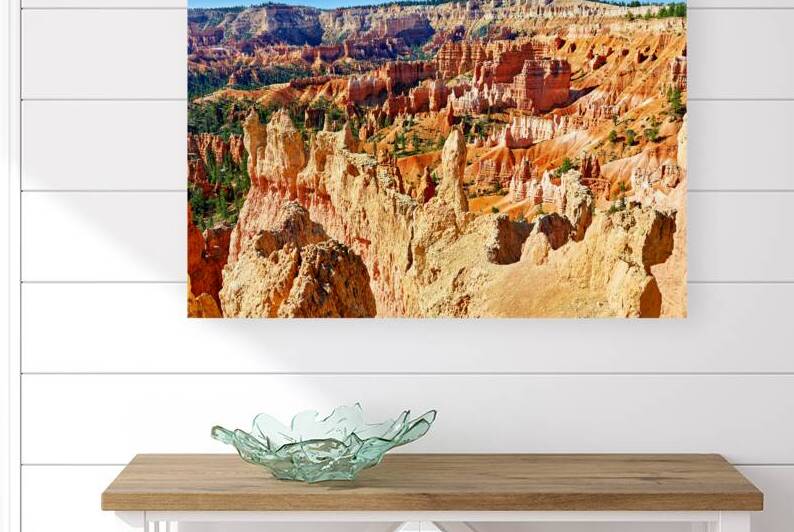 Views of queens garden in bryce canyon national park usa by Marco Brivio