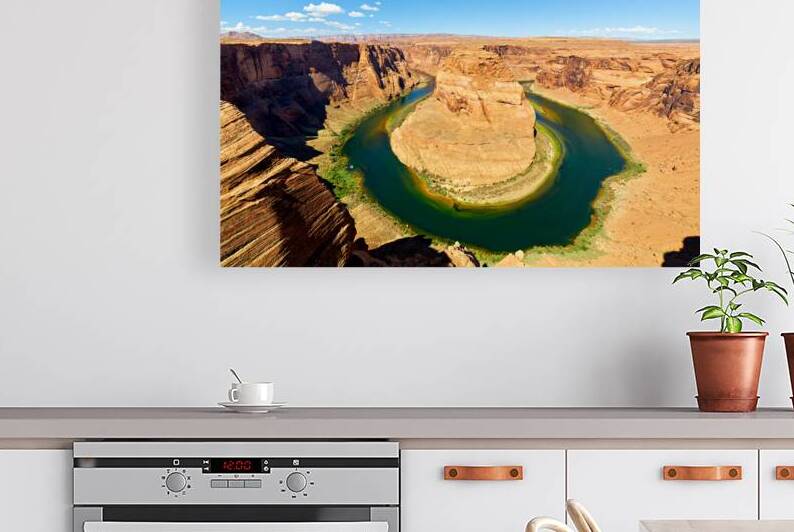 View of Horseshoe Bend in the Grand Canyon area of Utah by Marco Brivio