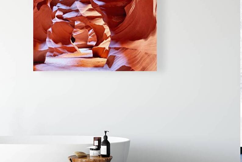 Exploring the winding paths of Antelope Slot Canyon in USA by Marco Brivio