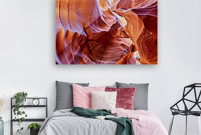 Discover Antelope Slot Canyon in the USA during a sunny day by Marco Brivio