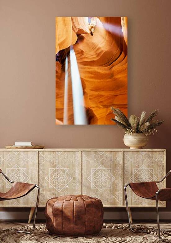 Exploring Antelope Slot Canyon in the USA during daylight hours by Marco Brivio