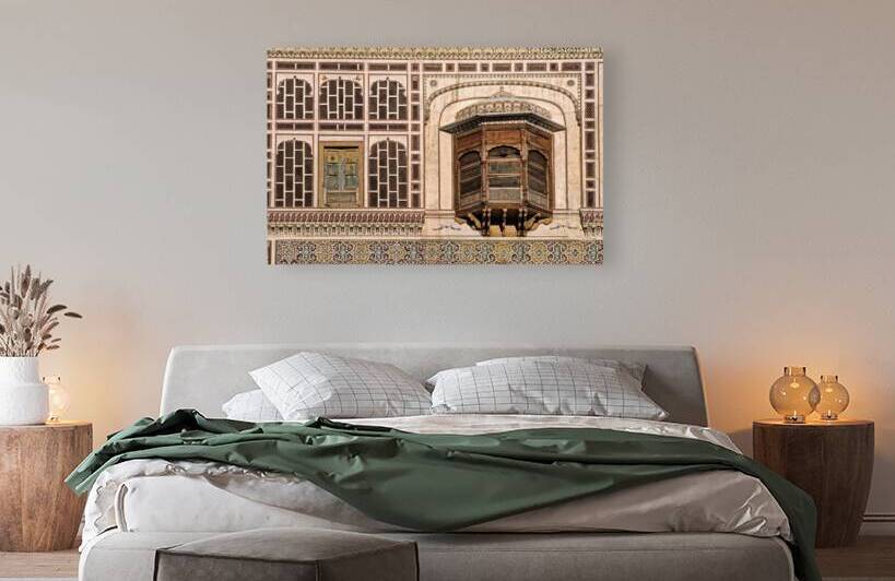 Historic house facade in Samarkand shows ancient design by Marco Brivio