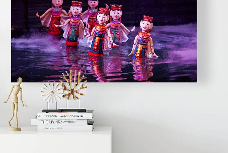 Water puppetry performance in Hanoi Vietnam by Marco Brivio