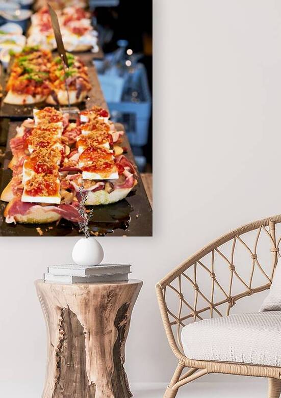 Basque pintxo snacks served in Bilbao Spain by Marco Brivio