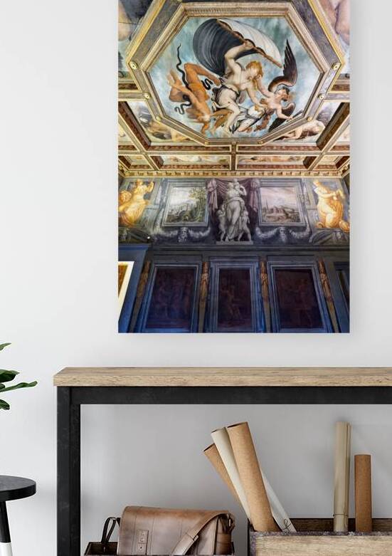 Frescoes in the vasari home museum arezzo by Marco Brivio