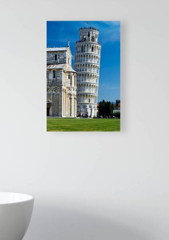 Visit famous sites in Pisa Tuscany Italy at Piazza dei Miracoli by Marco Brivio