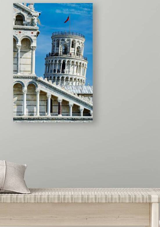 Tourists gather at Piazza dei Miracoli in Pisa by Marco Brivio