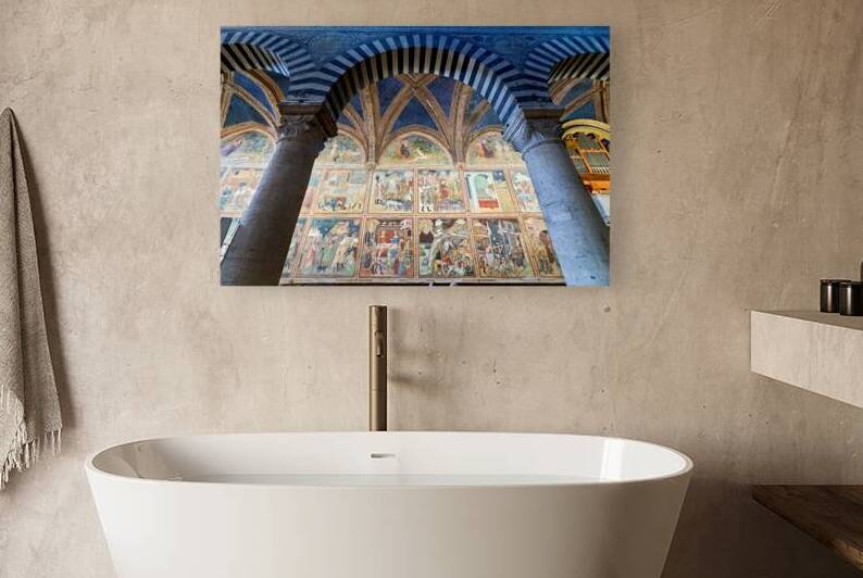 Interior of Collegiata di Santa Maria Assunta by Marco Brivio