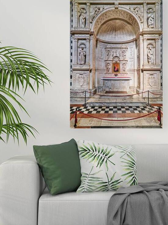 Siena Cathedral and Madonna del Latte by Fei by Marco Brivio