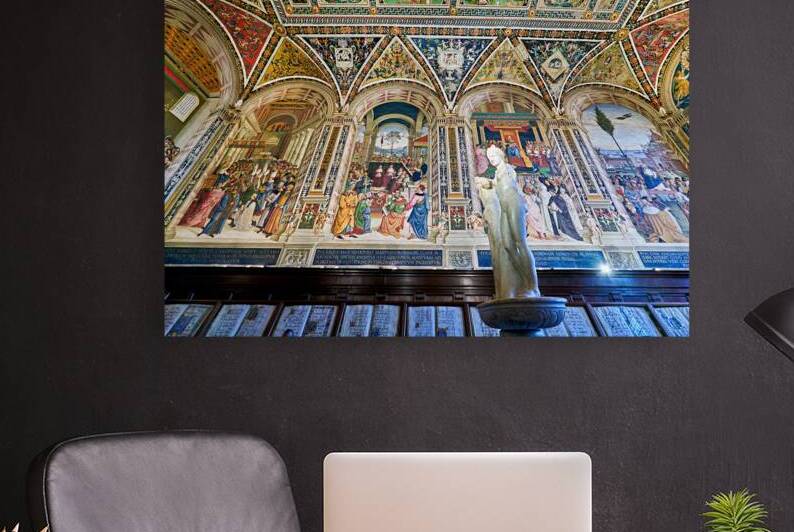 Explore piccolomini library in siena italy by Marco Brivio