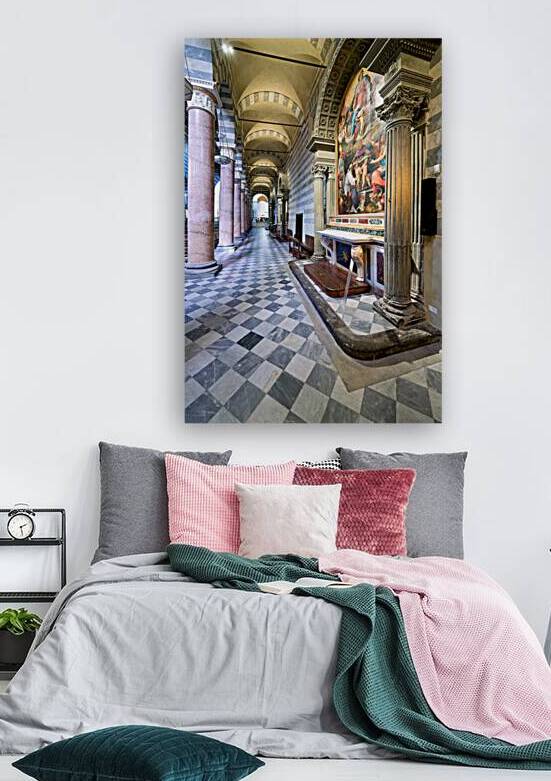 Interior of Duomo di Volterra Tuscany Italy by Marco Brivio