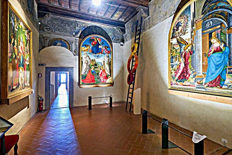 Discovering art at Pinacoteca in Volterra Tuscany Italy by Marco Brivio