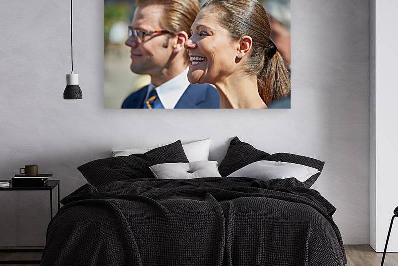 Crown Princess Victoria and Prince Daniel at event in Stockholm by Marco Brivio