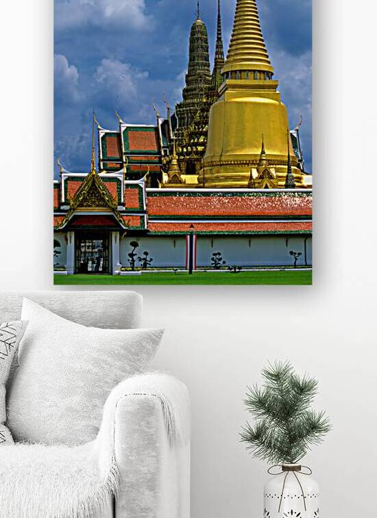 Wat Phra Kaew in Bangkok shows temple structure and design by Marco Brivio
