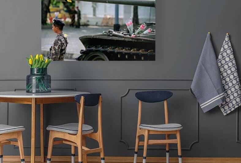 Support from the people during the Bangkok coup detat by Marco Brivio