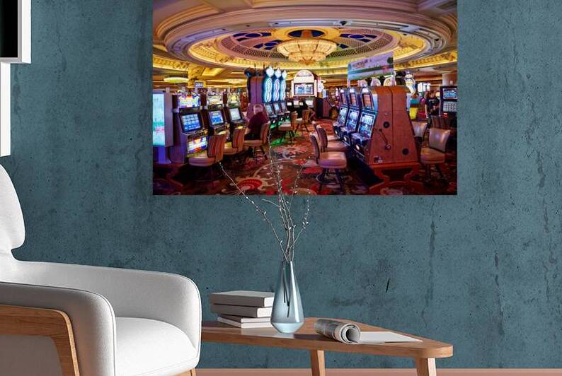 Gaming inside Montecarlo Casino in Las Vegas by Marco Brivio