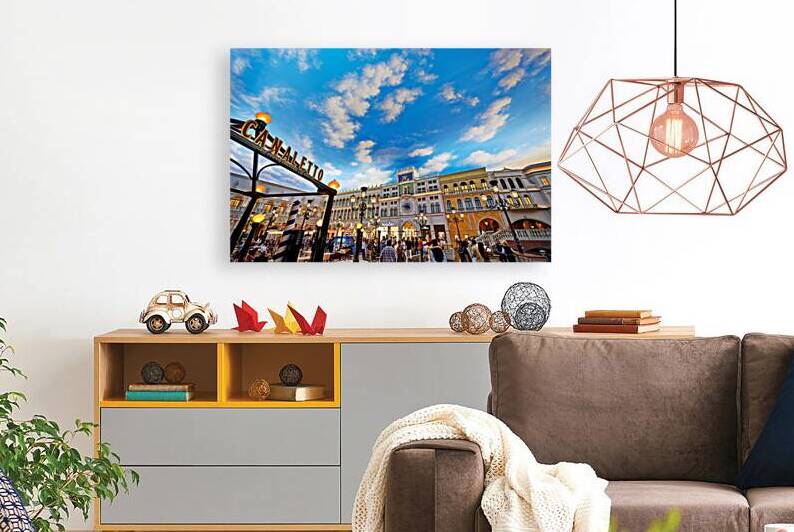 Little venice at venetian hotel mall in las vegas nevada by Marco Brivio