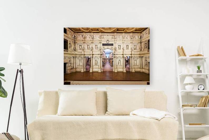 Exploring interiors of Teatro Olimpico in Vicenza Italy by Marco Brivio