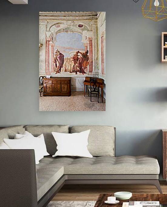 Fresco by giambattista and giandomenico tiepolo in vicenza by Marco Brivio