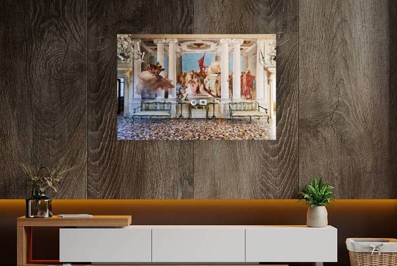 Fresco at Villa Valmarana ai Nani in Vicenza Veneto Italy by Marco Brivio