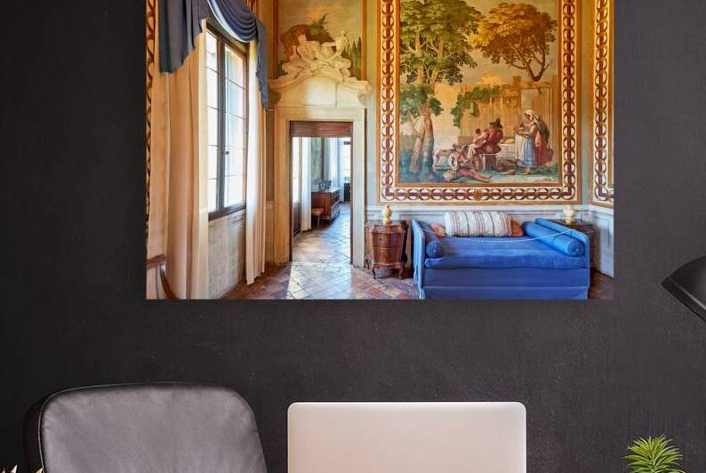 Frescoed walls in Villa Valmarana ai Nani in Vicenza Italy by Marco Brivio