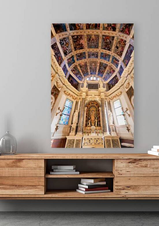 Interior view of Santa Corona catholic church in Vicenza by Marco Brivio