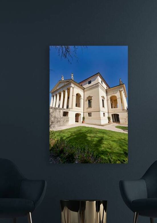 Villa La Rotonda in Vicenza Veneto Italy on a clear day by Marco Brivio