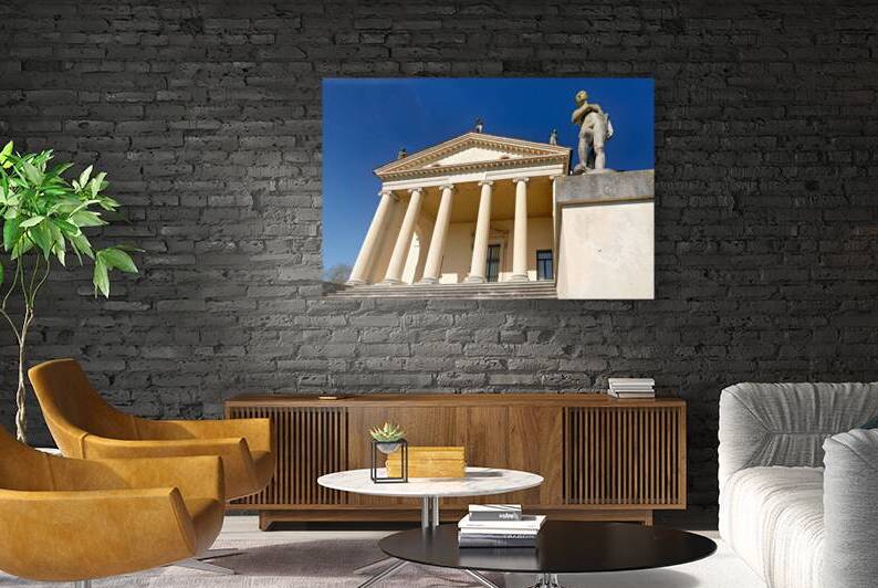 Villa La Rotonda staircase view in Vicenza Italy by Marco Brivio