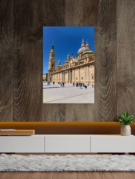 Visit zaragozas basilica of our lady of the pillar by Marco Brivio