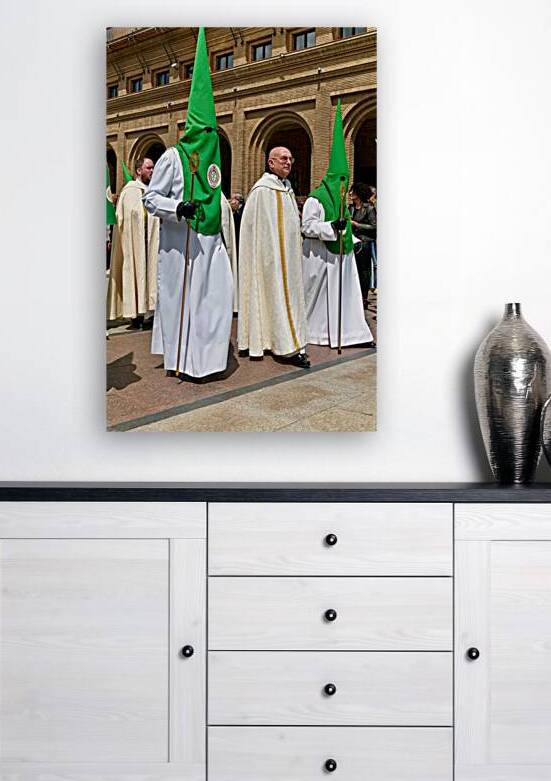 Processions during Easter Holy Week in Zaragoza Spain by Marco Brivio