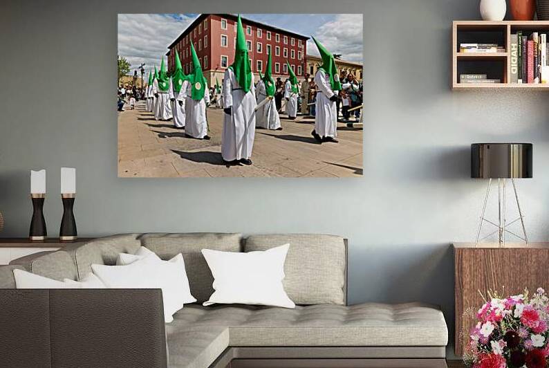 Processions in Zaragoza during Easter Holy Week in Spain by Marco Brivio