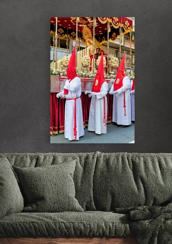 Easter processions in Zaragoza Spain during Holy Week events by Marco Brivio