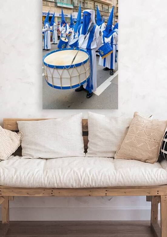 Processions in Zaragoza during Easter Holy Week celebrations by Marco Brivio