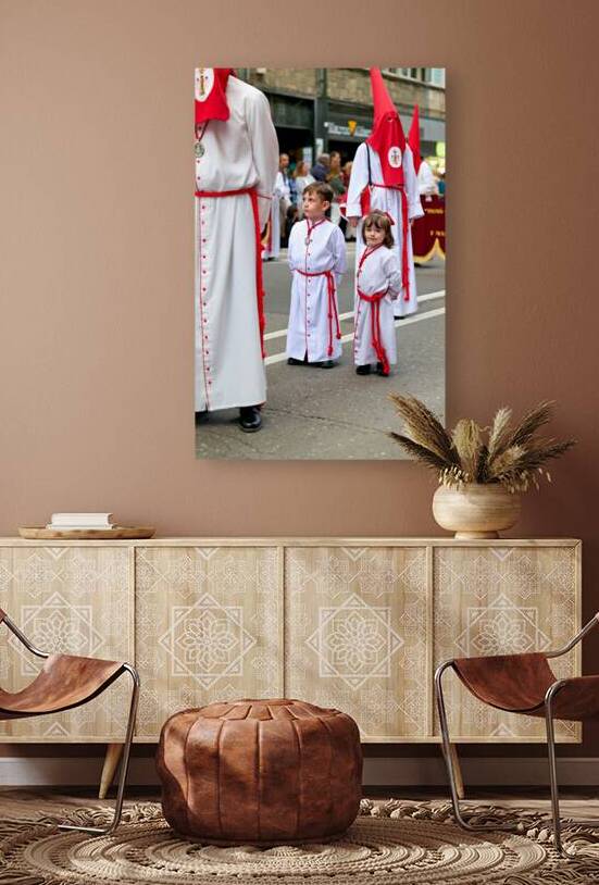 Children participate in Holy Week processions in Zaragoza by Marco Brivio