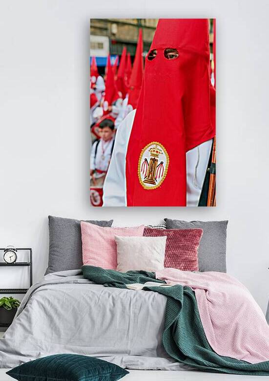 Processions during Easter Holy Week in Zaragoza Spain by Marco Brivio