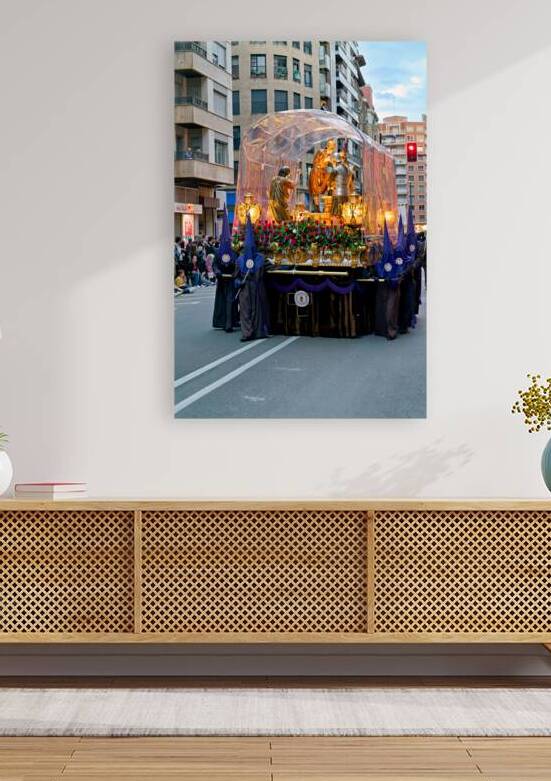 Processions of easter holy week in zaragoza aragon spain by Marco Brivio