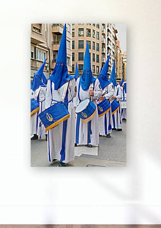 Processions during Easter Holy Week in Zaragoza Spain by Marco Brivio