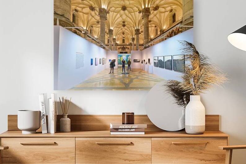 Art exhibition in Zaragoza at Sala de Exposiciones La Lonja by Marco Brivio