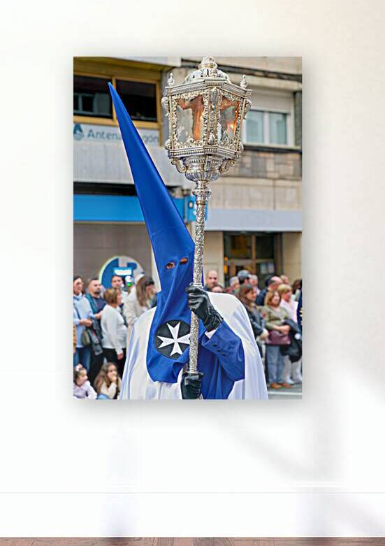 Procession during Easter Holy Week in Zaragoza Spain by Marco Brivio